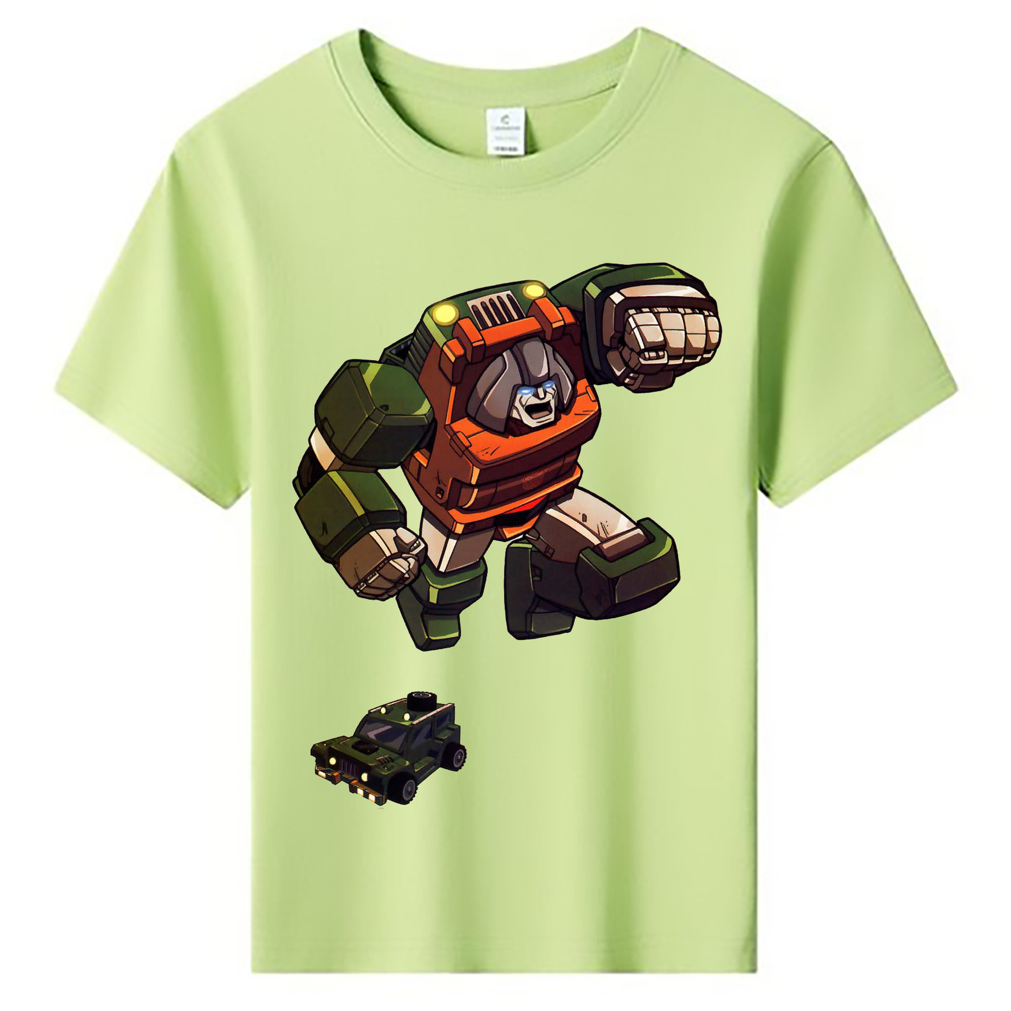 （画像用）  綿100％キッズTシャツ（フロントプリント）